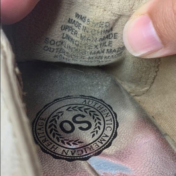 SO 8 tan slip on flats shiny patent look - Picture 6 of 6